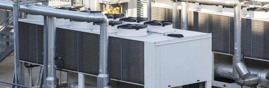 Commercial chiller plant equipment